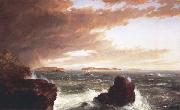 Frederic E.Church, View Across Frenchman s Bay from Mt.Desert Island,After a Squall